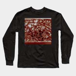 Photographic Image of Chocolate Mirror and Glass Mosaic Long Sleeve T-Shirt
